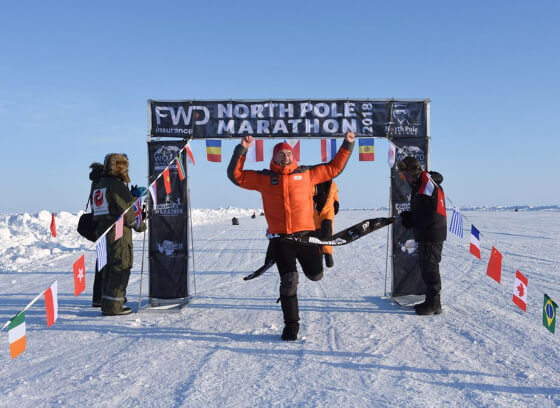 Alpari’s bicycle expedition to the North Pole